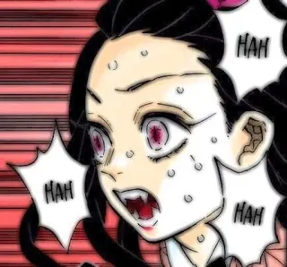 🌿 HAH HAH HAH Anime, Aufgeregt, Schweiß, Manga, Hah, Vampir whatsapp sticker