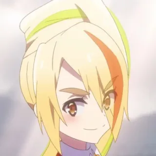 😏 Saki Nikaido Zombie Land Saga Аниме, Женщина, Блондинка, Зомби, Айдол, Саки Никайдо, Zombie Land Saga telegram sticker