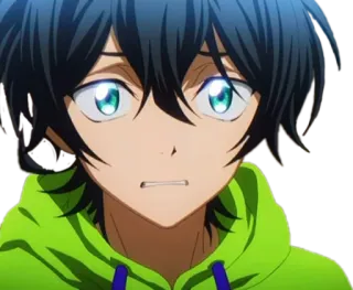 😢 Anime, Cartoon, Figur, Porträt, Ausdruck telegram sticker