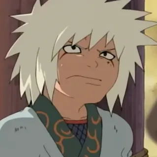 ☁️ Jiraiya Naruto Jiraiya, Naruto, Anime, Manga, Personaje telegram sticker