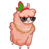ОКЕЙ Фенек и Лама telegram stickers