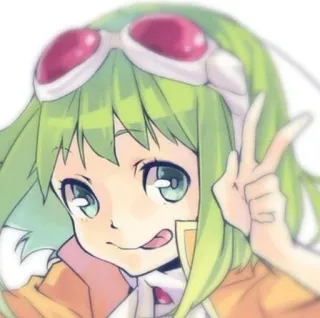 😋 Anime, Ragazza, Personaggio, Kawaii, Carino telegram sticker