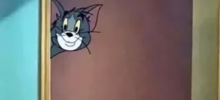 😃 Tom Cat Tom and Jerry Tom, Katze, Cartoon, Animation telegram sticker