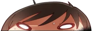 😓 Anime, Überrascht, Manga telegram sticker
