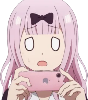 😒 Chika Fujiwara Kaguya-sama: Love Is War Anime, Chika, Kawaii, Garota, Kaguya-sama, Love is War, Meme whatsapp sticker