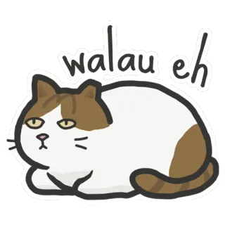 NTU Campus Cats whatsapp stickers