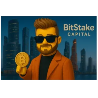 😎 BitStake CAPITAL Bitcoin, Criptomoneda, Finanzas, Capital, Inversión, BitStake telegram sticker
