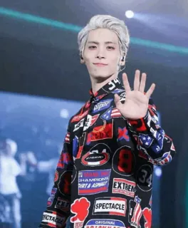 👋 CHAMPIONS DIRT & ASPHALT Idol, K-Pop, Musik, Sänger, Asiatisch, Porträt, Mann, Mode whatsapp sticker