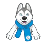 Ulayka the Husky @TgSticker telegram stickers