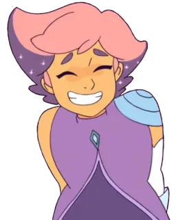 😇 Glimmer She-Ra and the Princesses of Power cartoon, animation, fantasy, princess, glimmer, she-ra telegram sticker