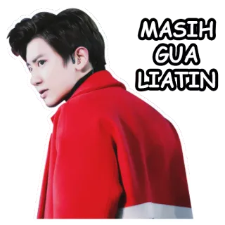 Chanyeol by @wenkinyis telegram stickers