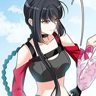 👍 애니메이션, 소녀, 만화, 여자, 만화영화 telegram sticker