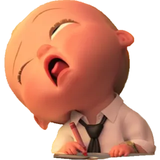 😴 Boss Baby The Boss Baby 아기, 넥타이, 만화, 귀여운, 그림 whatsapp sticker