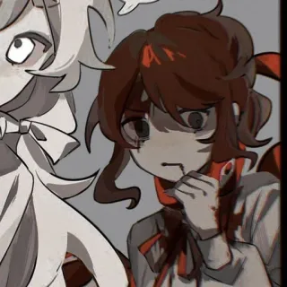 🧷 Anime, Gore, Terror, Sangue, Desenho animado, Assustador whatsapp sticker