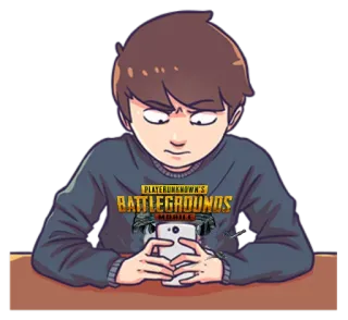 🤓 PlayerUnknown's Battlegrounds PLAYERUNKNOWN'S
BATTLEGROUNDS video game, mobile game, shooter, battle royale, gaming telegram sticker