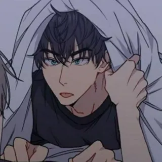 💍 アニメ, 男, キャラクター, 漫画, アート telegram sticker