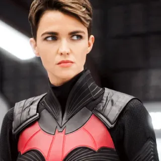 😐 Batwoman Бэтвумен, Руби Роуз, DC Comics, Супергерой, Сериал, Персонаж комиксов whatsapp sticker