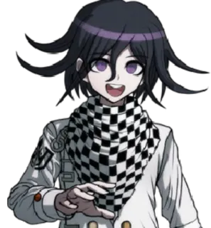 😃 Kokichi Oma Danganronpa V3: Killing Harmony Anime, Personnage, Jeu vidéo, Danganronpa, Kokichi Oma whatsapp sticker