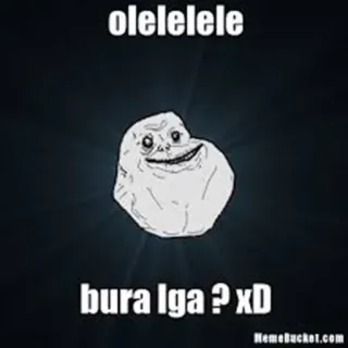 👻 olelelele
bura lga ? xD meme, lonely, internet, sad, funny telegram sticker