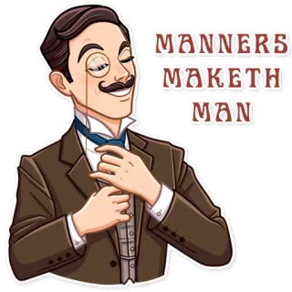 Such a Gentleman telegram stickers