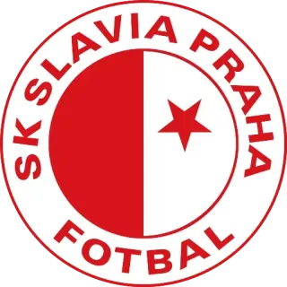 🇨🇿 SK SLAVIA PRAHA FOTBAL 足球, 运动, 球队, 标志 telegram sticker