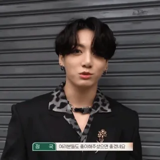 🕸 Jungkook 정국 여러분들도 좀 이해해 주셨으면 좋겠네요 Jungkook, BTS, K-pop, cantor, celebridade telegram sticker
