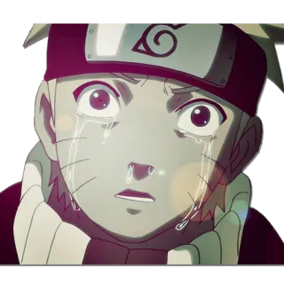 😭 Naruto アニメ, 泣く, 悲しい, 涙, ナルト telegram sticker
