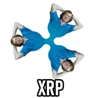 🙆‍♂️ XRP Meme, Divertido, Internet, Cripto, XRP whatsapp sticker