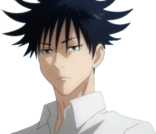 😶 Megumi Fushiguro Jujutsu Kaisen Аниме, Jujutsu Kaisen, Мегуми Фушигуро, Персонаж, Манга telegram sticker