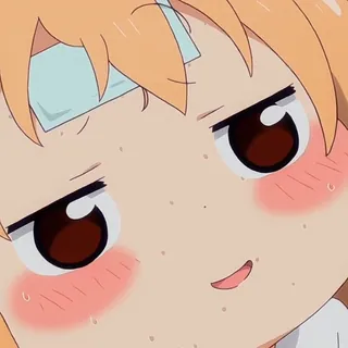 😅 Umaru Doma Himouto! Umaru-chan telegram sticker