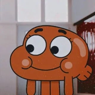 🙂 Darwin The Amazing World of Gumball การ์ตูน, ปลา, ตัวละคร, แอนิเมชัน telegram sticker