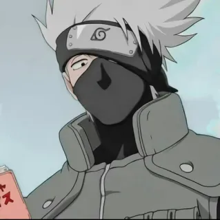 🌌 Kakashi Hatake Naruto kakashi, anime, naruto, hatake, ninja, character telegram sticker