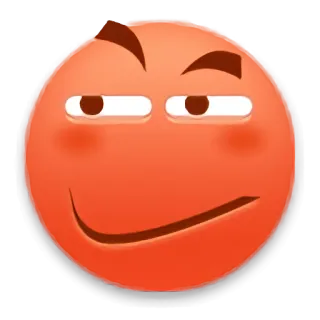 🌚 Emoji, Uśmieszek, Twarz, Wyraz twarzy, Figlarny, Kokieteria telegram sticker