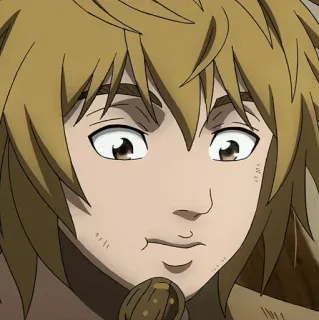 🔪 Thorfinn Vinland Saga Anime, Vinland Saga, Thorfinn, Animación, Personaje, Manga whatsapp sticker