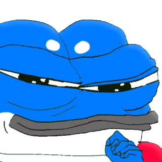 🧐 Pepe the Frog pepe, grenouille, mème, mème internet, dessin animé telegram sticker