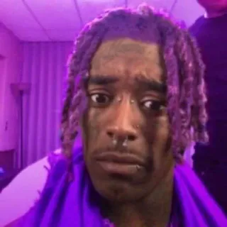 😦 Lil Uzi Vert rappeur, musique, chanteur, Lil Uzi Vert telegram sticker