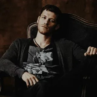🍂 Klaus Mikaelson The Vampire Diaries ผู้ชาย, ภาพเหมือน, นักแสดง, เคลาส์, บันทึกรักแวมไพร์, โจเซฟ มอร์แกน telegram sticker