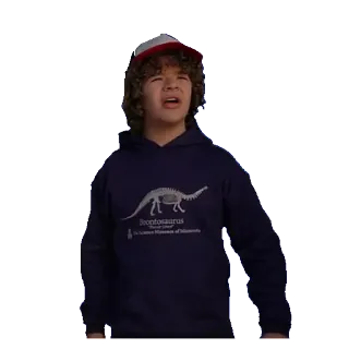 🙄 Dustin Henderson Stranger Things Brontosaurus
"Thunder Lizard" Dustin, Stranger Things, Netflix, 80s, Dinosaur, Brontosaurus telegram sticker