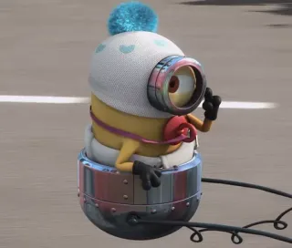 😊 Minion Despicable Me minion, baby, cartoon, funny, despicable me telegram sticker