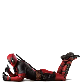 👍 Deadpool Deadpool, Marvel, Superhéroe, Cómics, Acción, Antihéroe telegram sticker