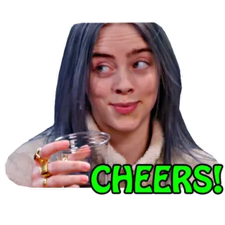 🥳 CHEERS! ชนแก้ว, อวยพร, ดื่ม, ฉลอง, เครื่องดื่ม, ปาร์ตี้ telegram sticker