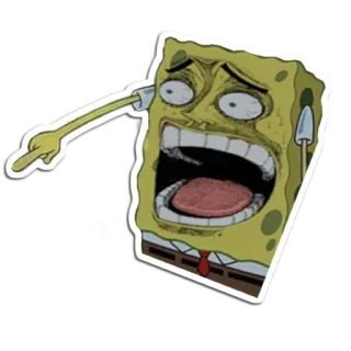 🧽 Spongebob Мультфильм, Спанч Боб, Смешной, Мем, Nickelodeon, Спанч Боб Квадратные Штаны telegram sticker