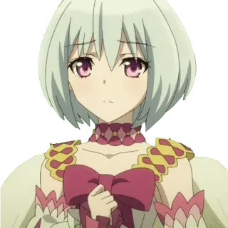 😞 anime, girl, character, portrait telegram sticker