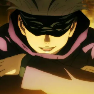 😏 Gojo Satoru Jujutsu Kaisen anime, manga, gojo, satoru, jujutsu kaisen telegram sticker