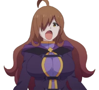 😠 Wiz Konosuba อนิเมะ, Konosuba, Wiz, Waifu, น่ารัก, พ่อมด, นักมายากล telegram sticker