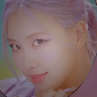 🍰 Rose K-Pop, Sänger, Rosé, Blackpink, Idol, Porträt telegram sticker