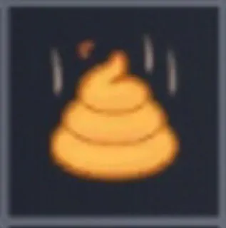 💩 emoji, pup, cokelat telegram sticker
