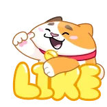 Кот Амур - @stickers_vk telegram stickers