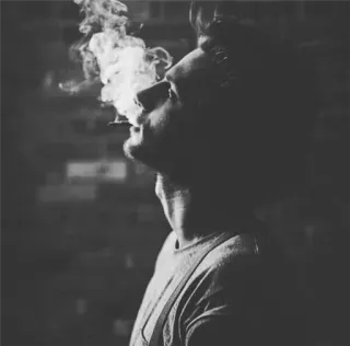 🚬 smoking, tobacco, smoke, man, cigarette, person telegram sticker