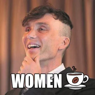 ☕️ WOMEN humor, meme, women, coffee telegram sticker
